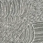 FEATHERFEST - SLATE Schumacher Wallpaper | Wallpaper Twins FEATHERFEST SLATE Schumacher Wallpaper wallpaper - SKU 5007564