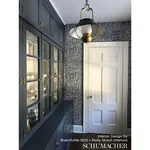 FEATHERFEST - SLATE Schumacher Wallpaper | Wallpaper Twins FEATHERFEST SLATE Schumacher Wallpaper wallpaper - SKU 5007564