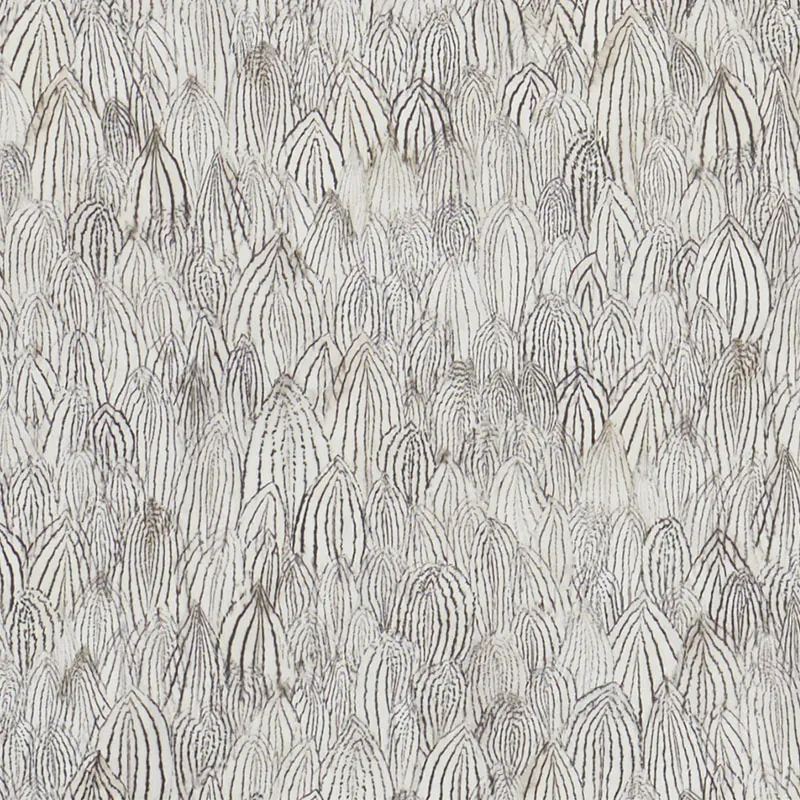 FEATHERS ZEBRA Schumacher Wallpaper wallpaper - SKU 5008610