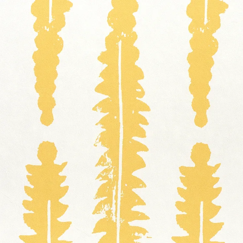 Fern - MUSTARD Schumacher Wallpaper | Wallpaper Twins Fern MUSTARD Schumacher Wallpaper wallpaper - SKU 5011112