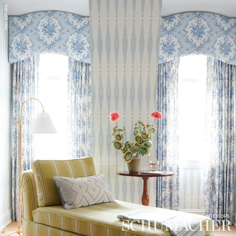 FERN TREE SKY Schumacher Wallpaper wallpaper - SKU 5005074