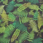 FERNARIUM BLACK & LEAF Schumacher Wallpaper wallpaper - SKU 5009191