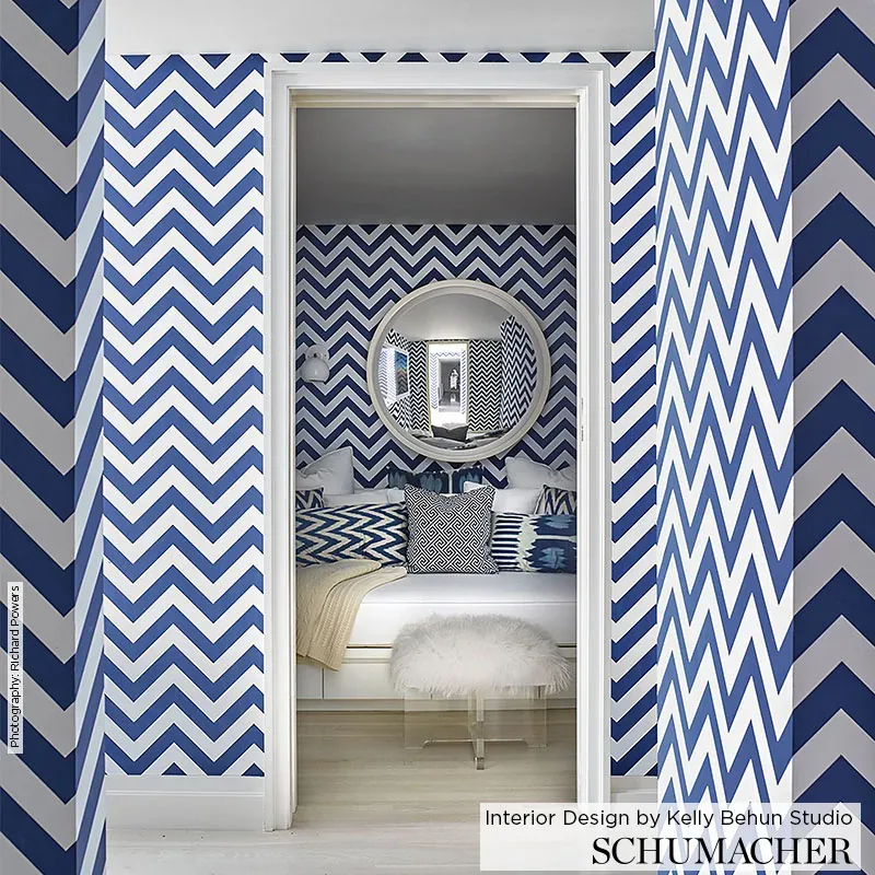 FEZ LAPIS Schumacher Wallpaper wallpaper - SKU 5006733