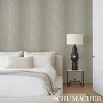 FICKLE TEXTURE - KELP Schumacher Wallpaper | Wallpaper Twins FICKLE TEXTURE KELP Schumacher Wallpaper wallpaper - SKU 5015310