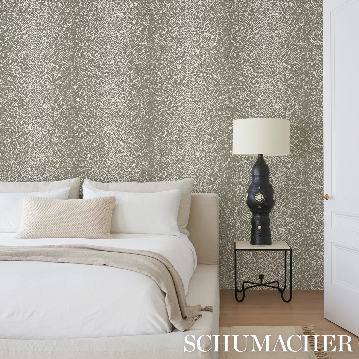 FICKLE TEXTURE - KELP Schumacher Wallpaper | Wallpaper Twins FICKLE TEXTURE KELP Schumacher Wallpaper wallpaper - SKU 5015310