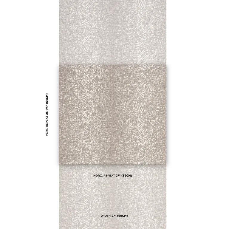 Schumacher FICKLE TEXTURE wallpaper, color SAND, SKU 5015312