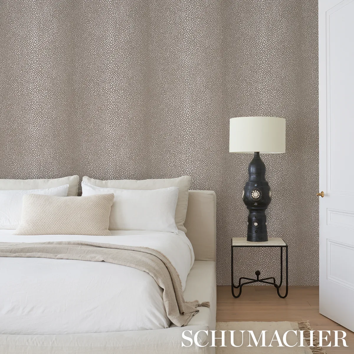 FICKLE TEXTURE - SAND Schumacher Wallpaper | Wallpaper Twins FICKLE TEXTURE SAND Schumacher Wallpaper wallpaper - SKU 5015312