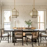 FILIGREE LINEN Schumacher Wallpaper wallpaper - SKU 5009701