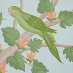 FINCHES JUNGLE PANEL SET PARCHMENT Schumacher Wallpaper wallpaper - SKU 5013310