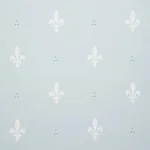 FLEUR DE LIS - MINERAL Schumacher Wallpaper | Wallpaper Twin FLEUR DE LIS MINERAL Schumacher Wallpaper wallpaper - SKU 5009501