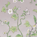 FLORAISON - CITRON SHIMMER Schumacher Wallpaper | Wallpaper FLORAISON CITRON SHIMMER Schumacher Wallpaper wallpaper - SKU 5009111
