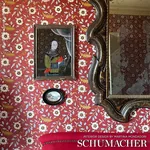 FLORALIA SISAL GARNET Schumacher Wallpaper wallpaper - SKU 5012832