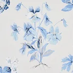 FLOREANA BLUE Schumacher Wallpaper wallpaper - SKU 5010681