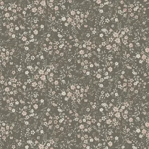 Schumacher FLORENCE wallpaper, color BLUSH AND BROWN, SKU 6930