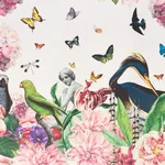 FLORES PARADISI 4 PANEL SET - ROSE & PEONY Schumacher Wallpa FLORES PARADISI 4 PANEL SET ROSE & PEONY Schumacher Wallpaper wallpaper - SKU 5017560