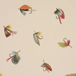 FLY FISHING IVORY Schumacher Wallpaper wallpaper - SKU 5016990