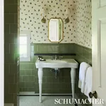 FLY FISHING IVORY Schumacher Wallpaper wallpaper - SKU 5016990