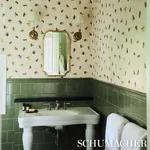 FLY FISHING IVORY Schumacher Wallpaper wallpaper - SKU 5016990
