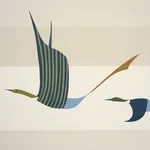 FLYING WEST BLUE Schumacher Wallpaper wallpaper - SKU 5015851