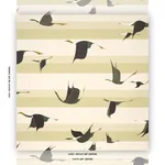 FLYING WEST GREEN Schumacher Wallpaper wallpaper - SKU 5015853