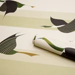 FLYING WEST GREEN Schumacher Wallpaper wallpaper - SKU 5015853