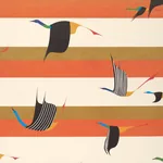 FLYING WEST ORANGE Schumacher Wallpaper wallpaper - SKU 5015852