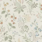 FOLKLORE IVORY AND MULTI Schumacher Wallpaper wallpaper - SKU 3261