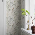FOLKLORE IVORY AND MULTI Schumacher Wallpaper wallpaper - SKU 3261