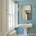 FOLLY - MARINE Schumacher Wallpaper | Wallpaper Twins FOLLY MARINE Schumacher Wallpaper wallpaper - SKU 5016290