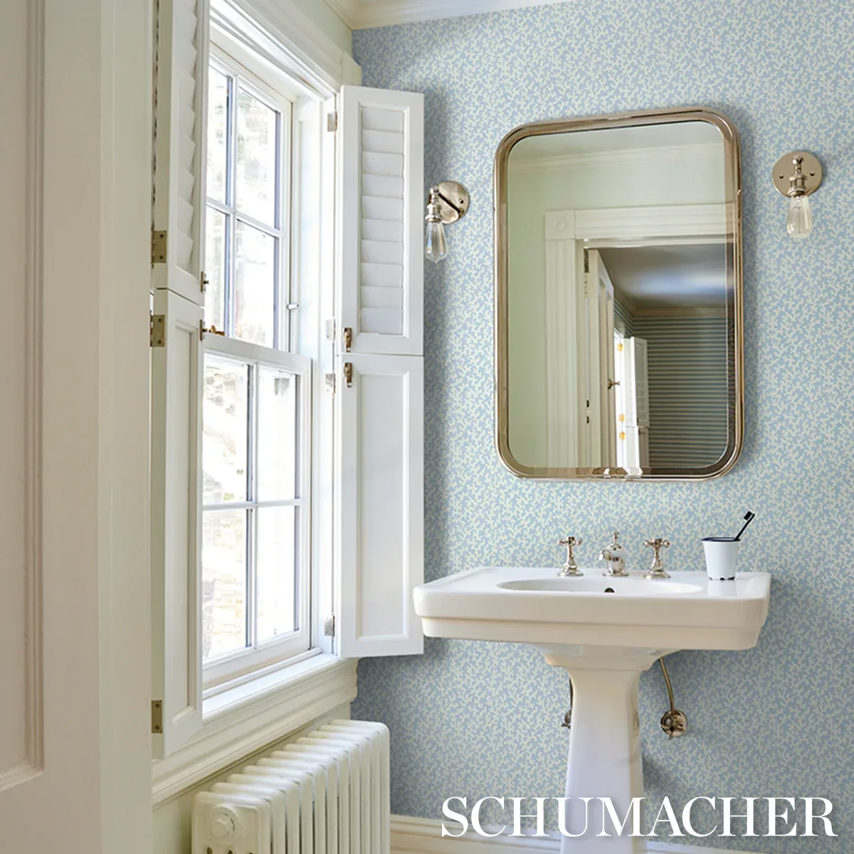 FOLLY SKY Schumacher Wallpaper wallpaper - SKU 5008009