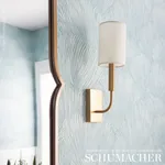 FONDALE - AQUA Schumacher Wallpaper | Wallpaper Twins FONDALE AQUA Schumacher Wallpaper wallpaper - SKU 5012651