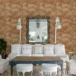 FONDALE GOLD Schumacher Wallpaper wallpaper - SKU 5012653