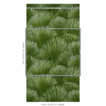 FONDALE GREEN Schumacher Wallpaper wallpaper - SKU 5012652