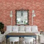 FONDALE PINK Schumacher Wallpaper wallpaper - SKU 5012654