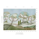 FOREST HILLS PANEL SET - SKY Schumacher Wallpaper | Wallpape FOREST HILLS PANEL SET SKY Schumacher Wallpaper wallpaper - SKU 5014650