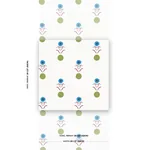 FORGET ME DOTS BLUE & PLUM Schumacher Wallpaper wallpaper - SKU 5015882