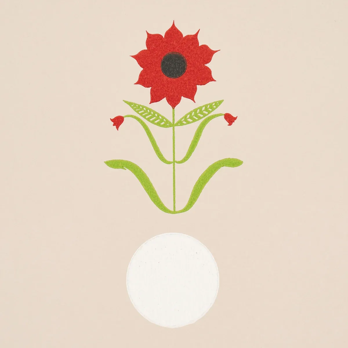 FORGET ME DOTS NEUTRAL Schumacher Wallpaper wallpaper - SKU 5015880