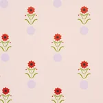 FORGET ME DOTS PINK Schumacher Wallpaper wallpaper - SKU 5015881