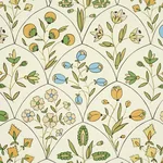 FRANCES SCALLOP FLORAL - DOCUMENT Schumacher Wallpaper | Wal FRANCES SCALLOP FLORAL DOCUMENT Schumacher Wallpaper wallpaper - SKU 5015961
