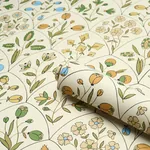 FRANCES SCALLOP FLORAL - DOCUMENT Schumacher Wallpaper | Wal FRANCES SCALLOP FLORAL DOCUMENT Schumacher Wallpaper wallpaper - SKU 5015961