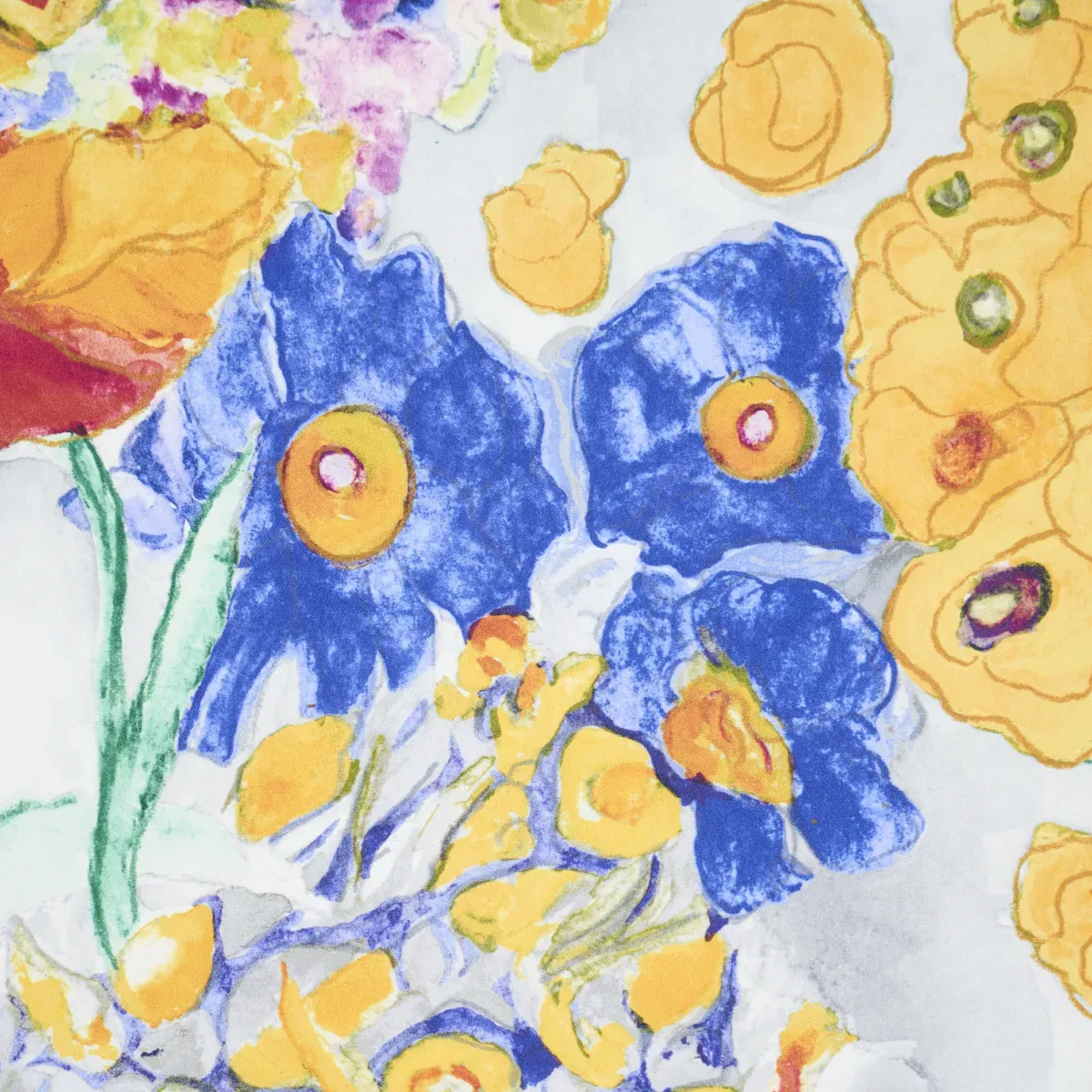 FRANK'S GARDEN - PRIMARY Schumacher Wallpaper | Wallpaper Tw FRANK'S GARDEN PRIMARY Schumacher Wallpaper wallpaper - SKU 5016420
