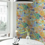 FRANK'S GARDEN - PRIMARY Schumacher Wallpaper | Wallpaper Tw FRANK'S GARDEN PRIMARY Schumacher Wallpaper wallpaper - SKU 5016420