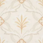 FRONT WALTZ GREY & GOLD Schumacher Wallpaper wallpaper - SKU 5013151