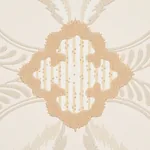 FRONT WALTZ GREY & GOLD Schumacher Wallpaper wallpaper - SKU 5013151