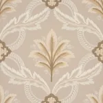 FRONT WALTZ TAUPE Schumacher Wallpaper wallpaper - SKU 5013153