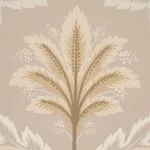FRONT WALTZ TAUPE Schumacher Wallpaper wallpaper - SKU 5013153