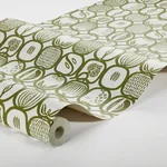 FRUKTLÅDA - OLIVE Schumacher Wallpaper | Wallpaper Twins FRUKTLÅDA OLIVE Schumacher Wallpaper wallpaper - SKU 1971