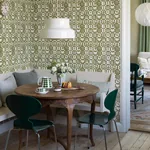 FRUKTLÅDA - OLIVE Schumacher Wallpaper | Wallpaper Twins FRUKTLÅDA OLIVE Schumacher Wallpaper wallpaper - SKU 1971