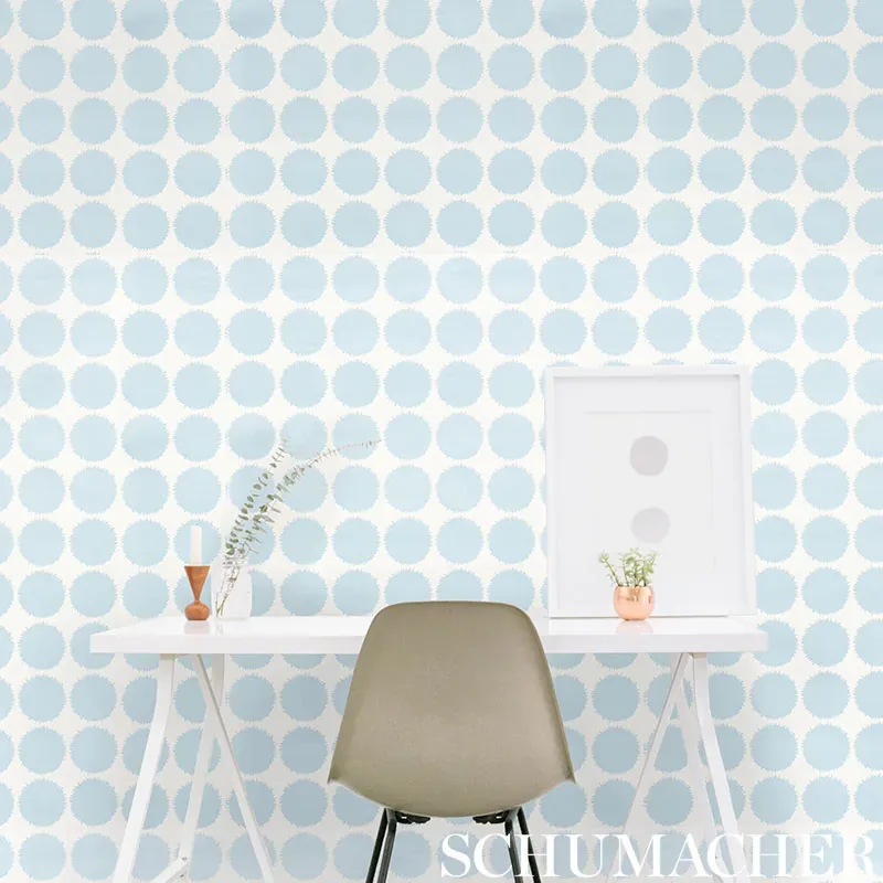 FUZZ GREY Schumacher Wallpaper wallpaper - SKU 5009583