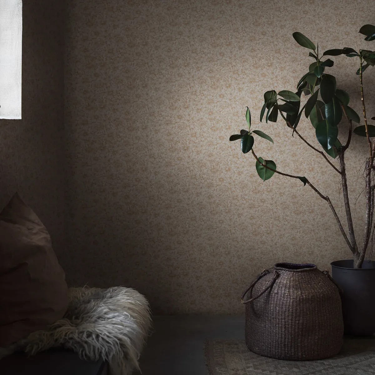 GABRIELLA - CLAY Schumacher Wallpaper | Wallpaper Twins GABRIELLA CLAY Schumacher Wallpaper wallpaper - SKU 3973